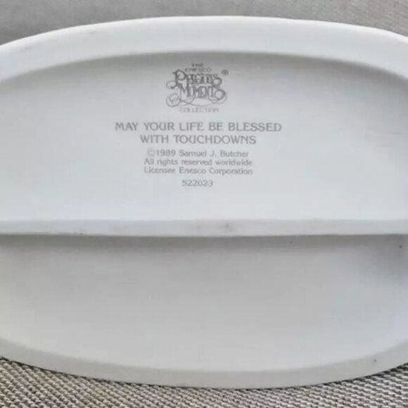 Precious Moments Figurines “May Your Life Be Blessed With Touchdowns” # 522023 - Picture 4 of 4